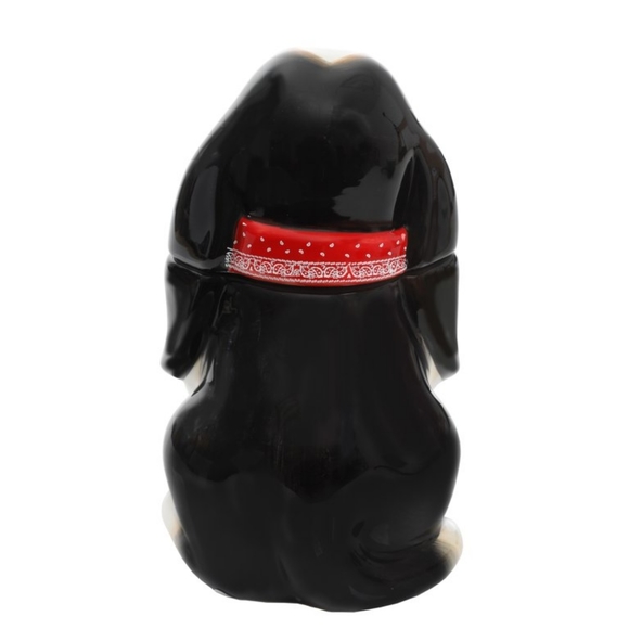 🌺 New Pioneer Woman 9"h Henry Red Bandanna Candy Jar - Picture 4 of 6